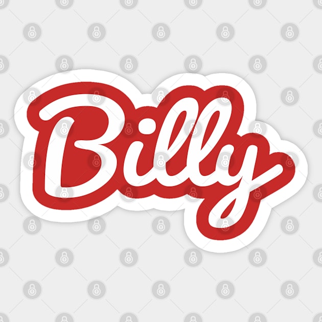 Billy Sticker by ellenhenryart